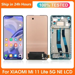 Brand new For Xiaomi Mi 11 Lite 5G NE LCD Display Touch Screen Digitizer Assembly For Xiaomi 11Lite 5G NE 2109119DG 2107119DC