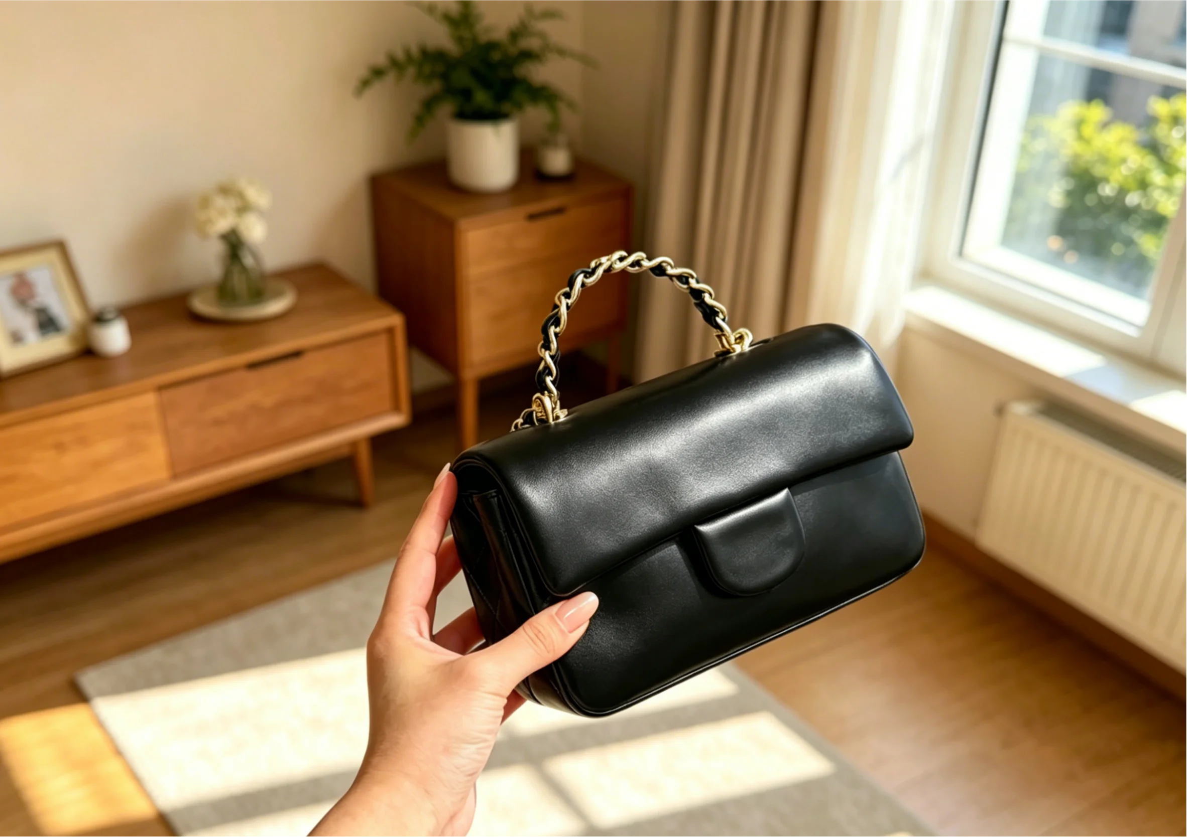 

2026 Size: 20x12 cm no box New Model - Versatile and Fashionable PU Leather Bag - Durable,High-Quality and Affordable