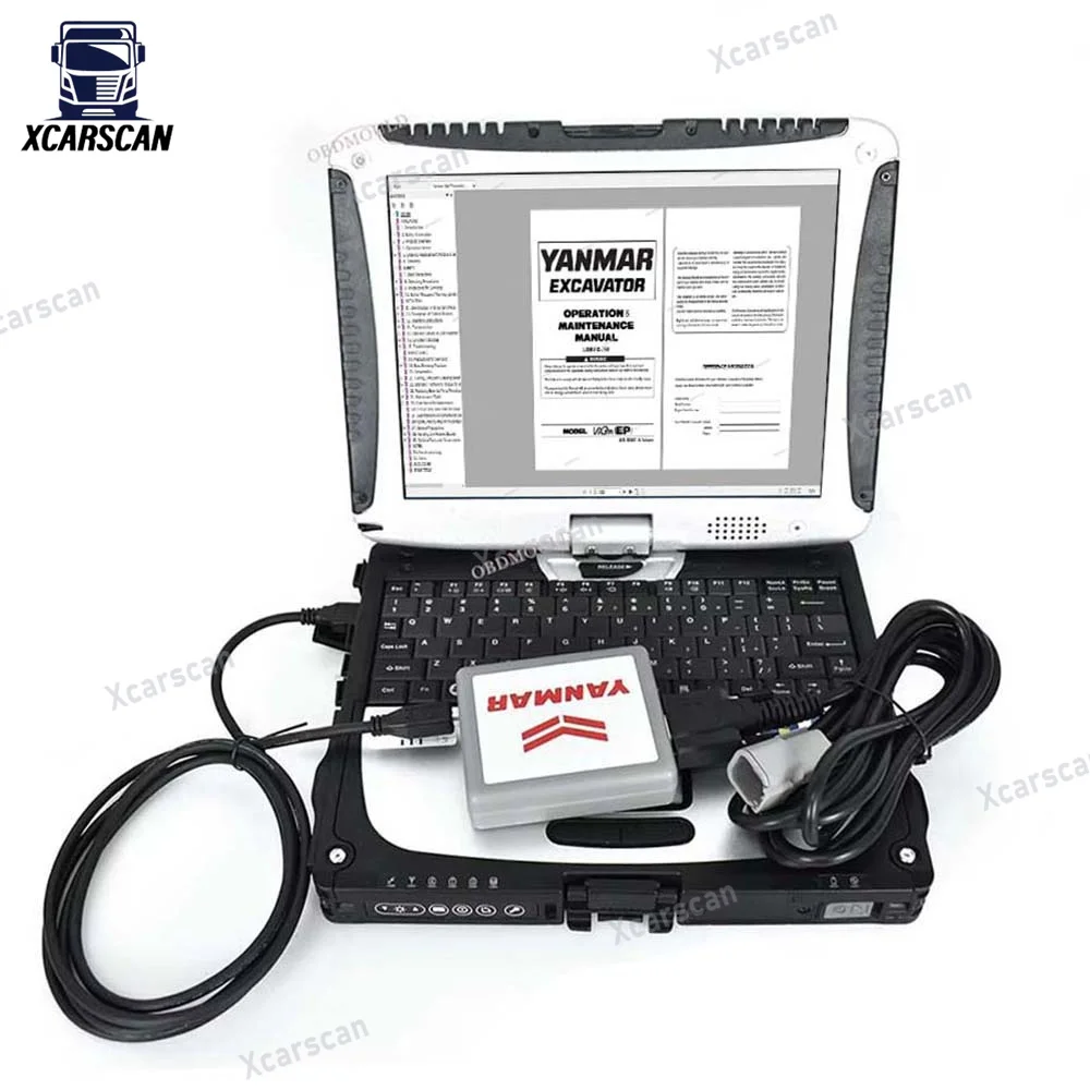 Дизельный двигатель для YANMAR (YEDST) 2,33 диагностический инструмент для обслуживания, генератор для сельскохозяйственной строительства, диагностические инструменты Yanmar