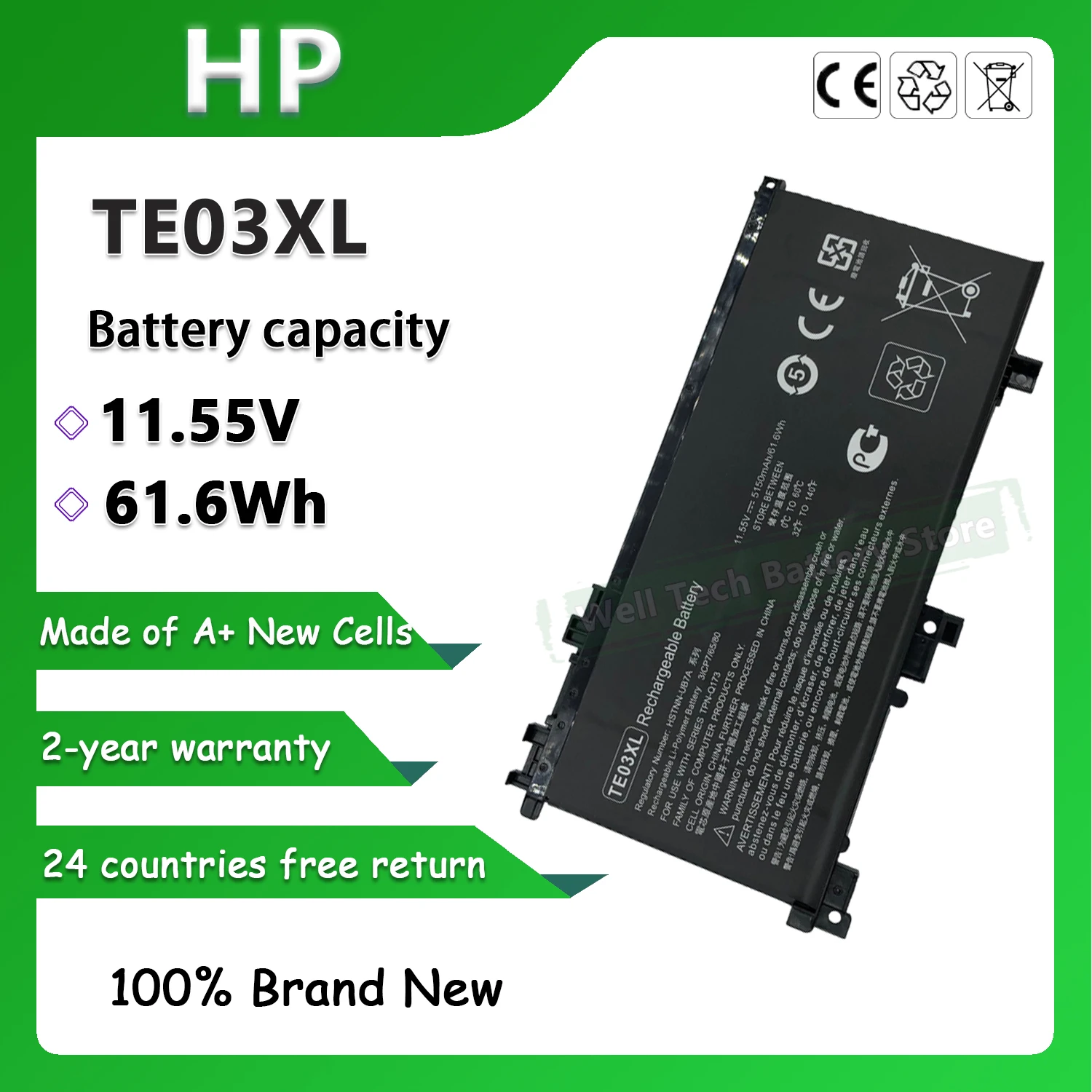 

TE03XL Laptop Battery for 15-ax015TX 15-ax016TX 15-ax017TX 15-ax018TX 15-ax019TX 15-ax020TX 15-ax030TX 15-ax031TX 15-ax032TX