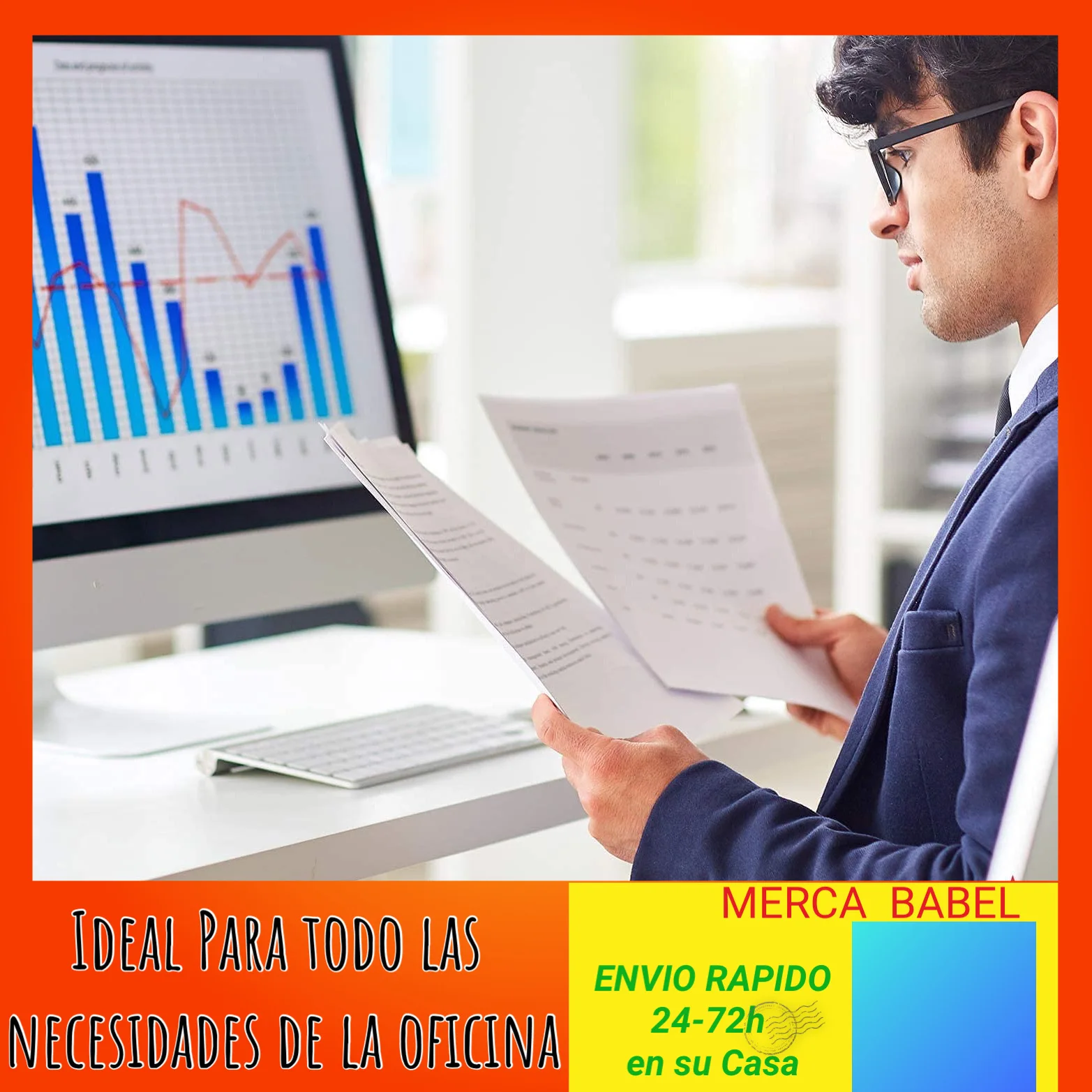 Papel Din-A4 para Impresora, Papel Blanco 80g, Folio Extrablanco 210x297mm, Papel Multifuncional Ideal para Uso de Trabajo en Oficina Imprimir