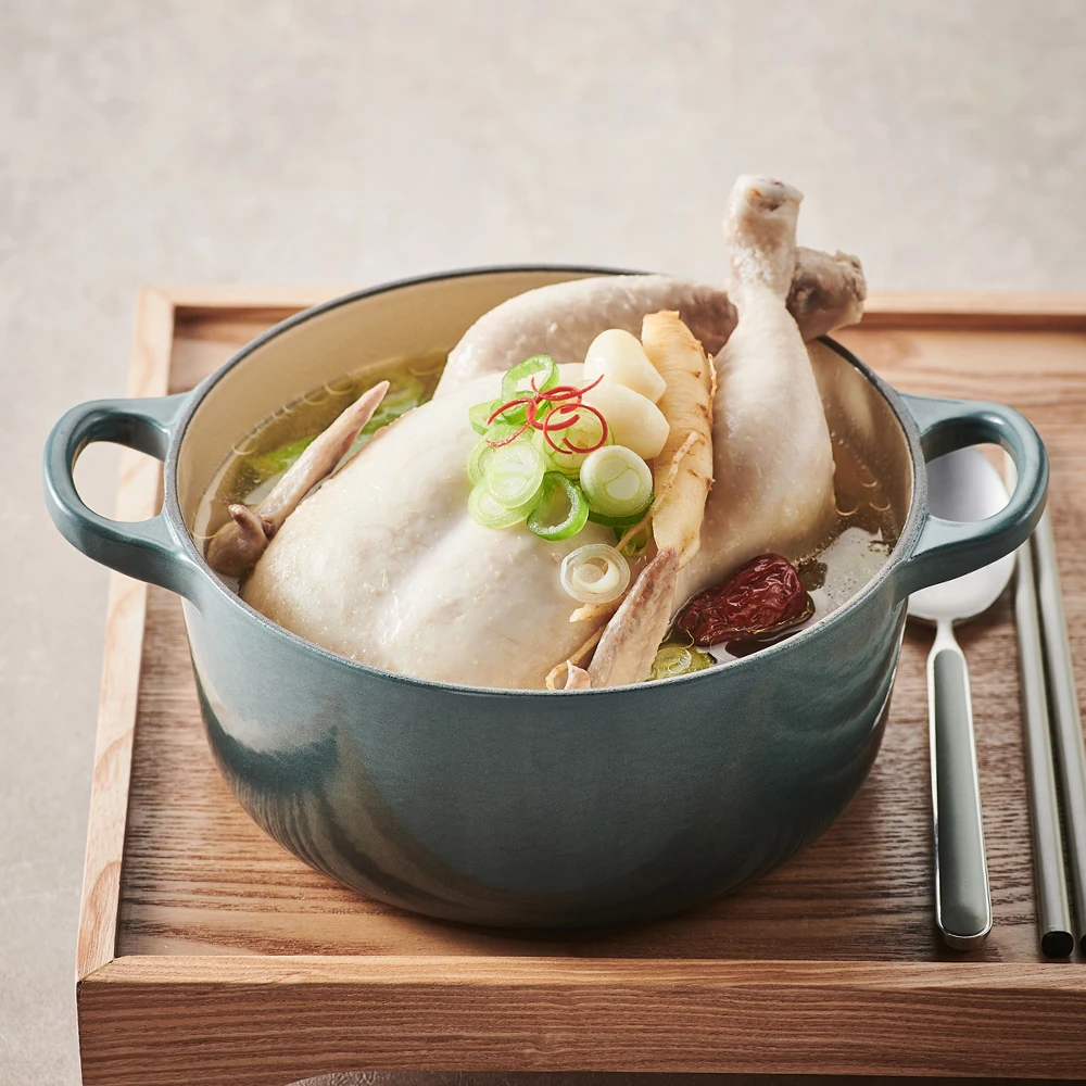 900g of rich and light samgyetang made from domestic chicken X3 bongboxintang