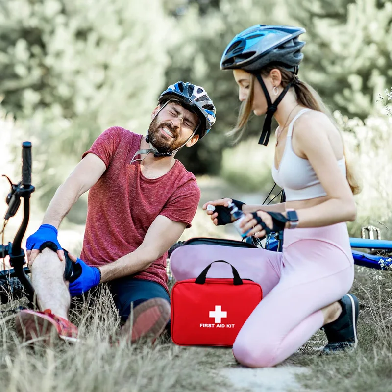 مجموعة الإسعافات الأولية مكونة من 188 قطعة: نظيفة وعلاج وحماية القطع الصغيرة والخدوش. السفر، الطوارئ، البقاء، الصيد، في الهواء الطلق، التخييم والرياضة #6