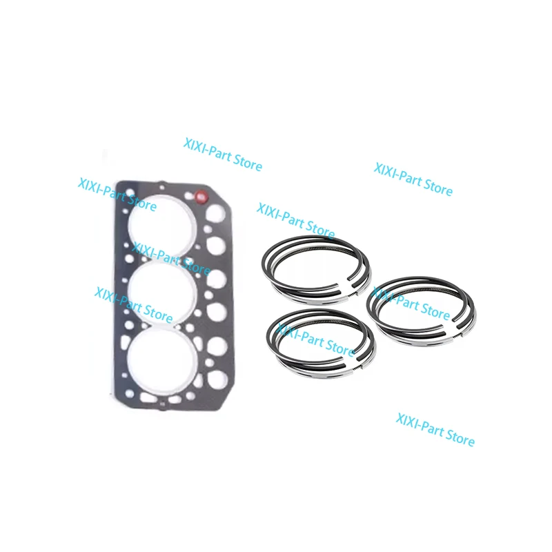 

S3L Cylinder Head Gasket Piston Ring 78*2.5HK+2+4mm For Mitsubishi Overhaul Rebuild Kit Engine Parts