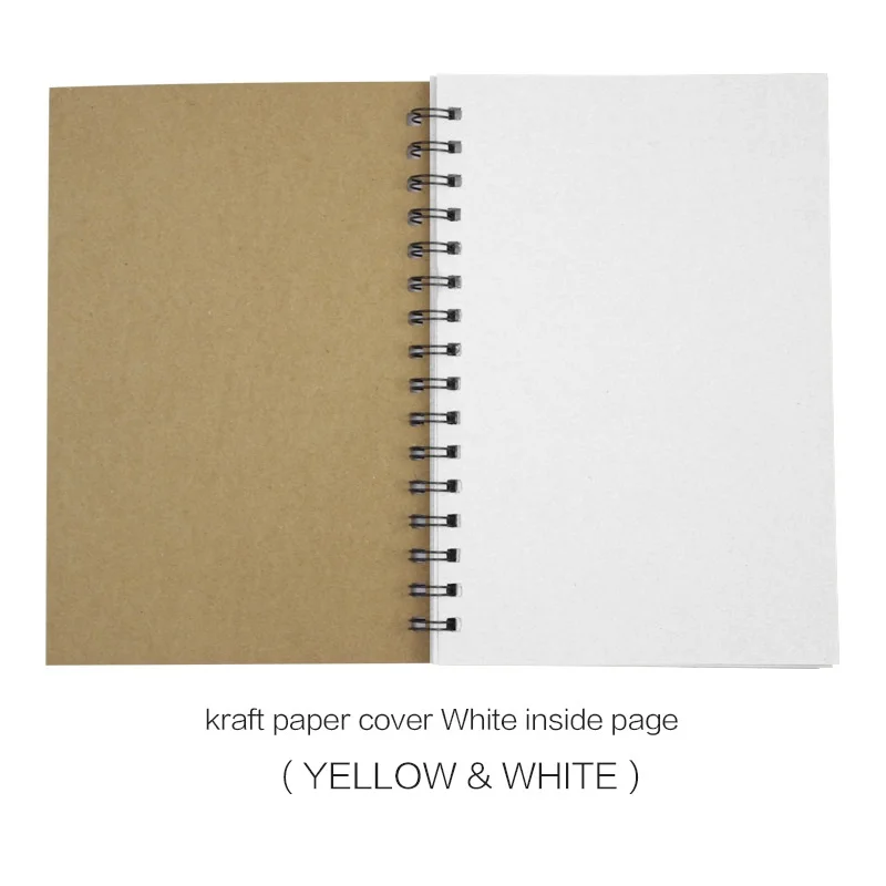 Stone go Softcover Spiral Notebook natürliche umwelt freundliche Skizzenbuch block Notizblock ungefütterte Kraft papier hülle