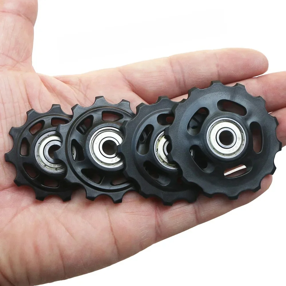 AliExpress 11T 12T 13T 14T Bearing MTB Bicycle Rear Guide Wheel Road Bike Jockey Rear Derailleur Pulley Roller for Shimano Sram Repair Kit