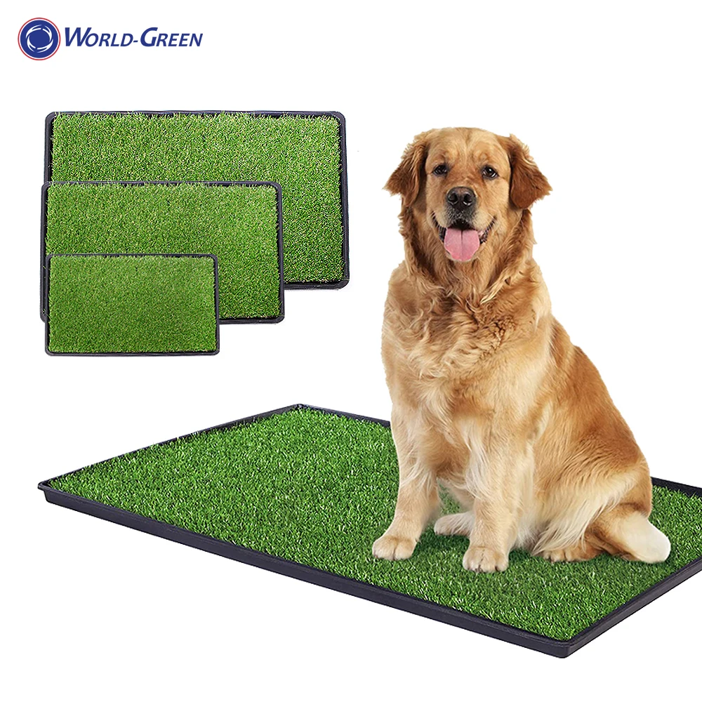 Grass Toilet Board set (dog dog pet animal urine Mat toilet training pad)