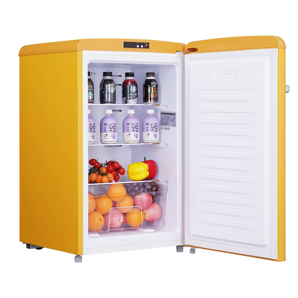 Haier Aqua Mini Retro Stand-type Kimchi Fridge Freezer For Real Freezer ART101MNY 95L _ Visit Installation