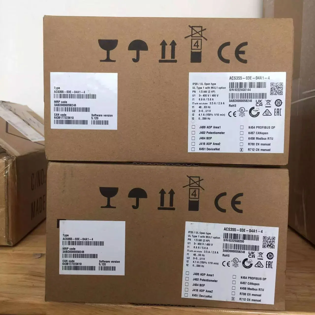 

Совершенно новый ACS355-03E-02A4-4 ACS355-03E-03A3-4 ACS355-03E-04A1-4 Гарантия один год