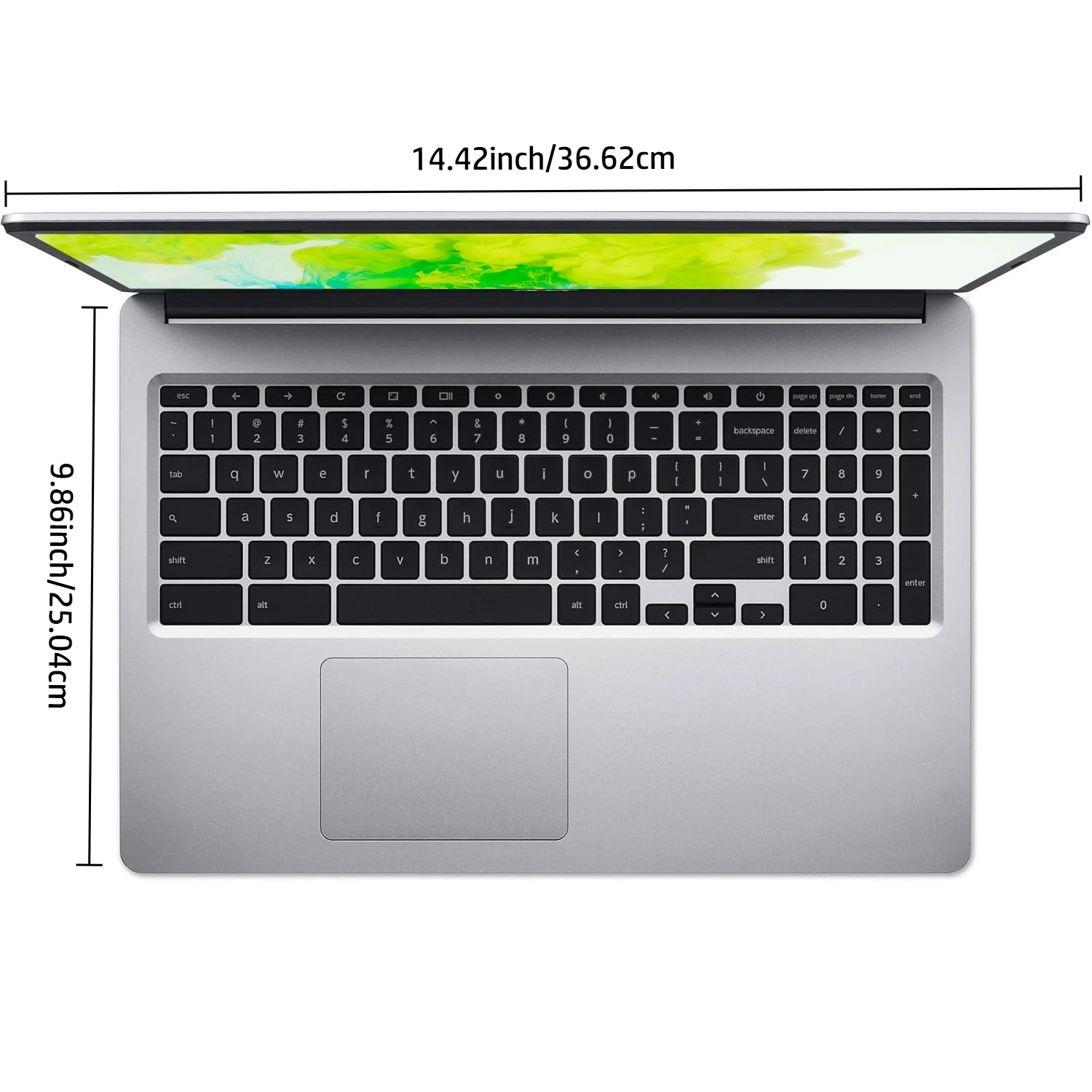 Acer Chromebook 315 15.6インチ HD ビジネス ラップトップ、Intel Celeron N4000、4GB DDR4 RAM、32GB eMMC、WIFI、Chrome OS、保護スリーブ付き