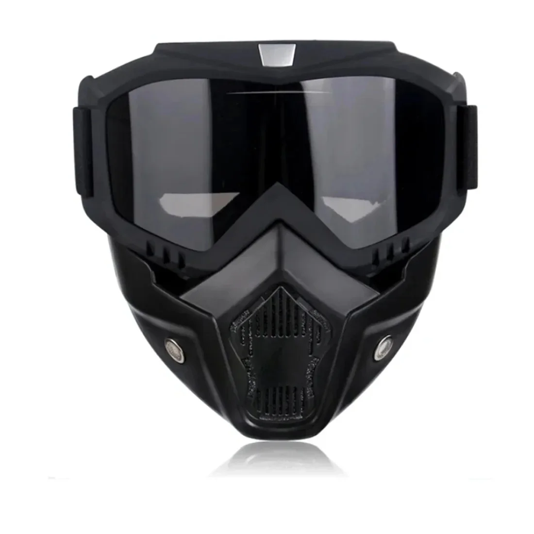 AliExpress MTB Safety Mask & Goggles Combo - Windproof Protection for Extreme Cycling, Dirt Bikes & Outdoor Sports