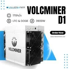 

MD Original New VOLCMINER D1 17Gh 3900W Litecoin Dogecoin Miner
