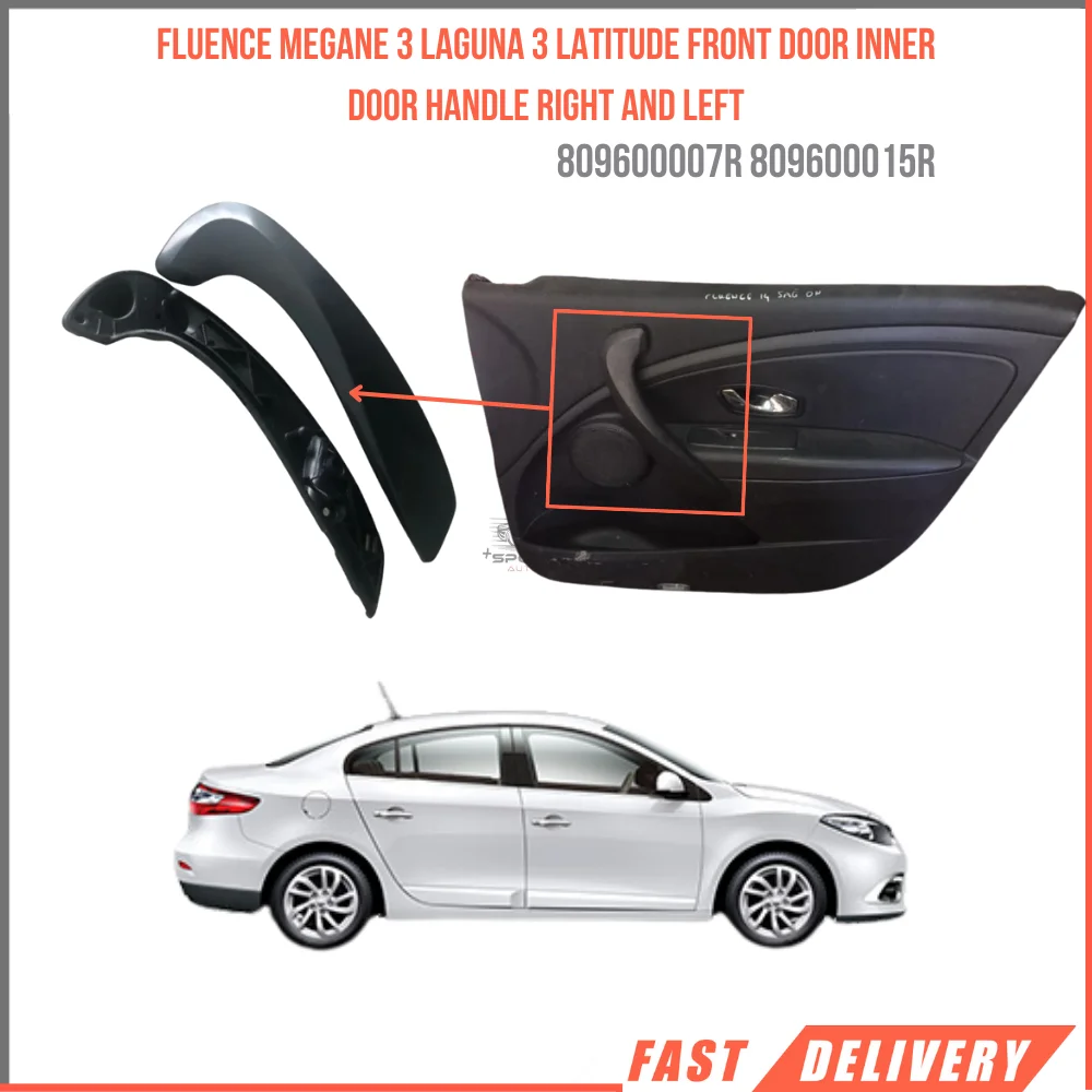 

For Renault Fluence Megane 3 Laguna 3 Latitude front door inner door hand right and left 809600007R 809600015R