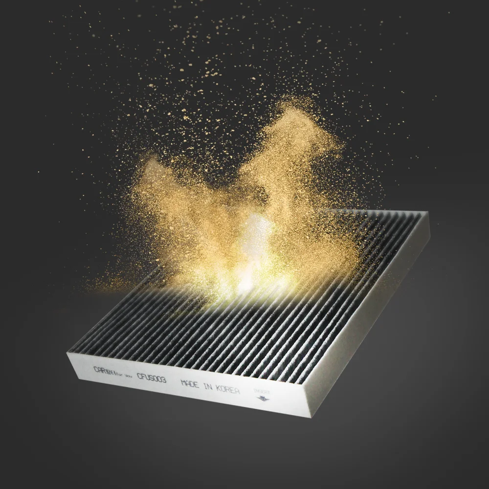 فلتر مكيف هواء من الكربون المنشط ، يصلح لمحركات السيارات القياسية ، تنظيف الهواء ، CFUS004 ، Avante HD ، MD i30 ، K3 ، Nie ionic 16-19 ، كل جديد #4