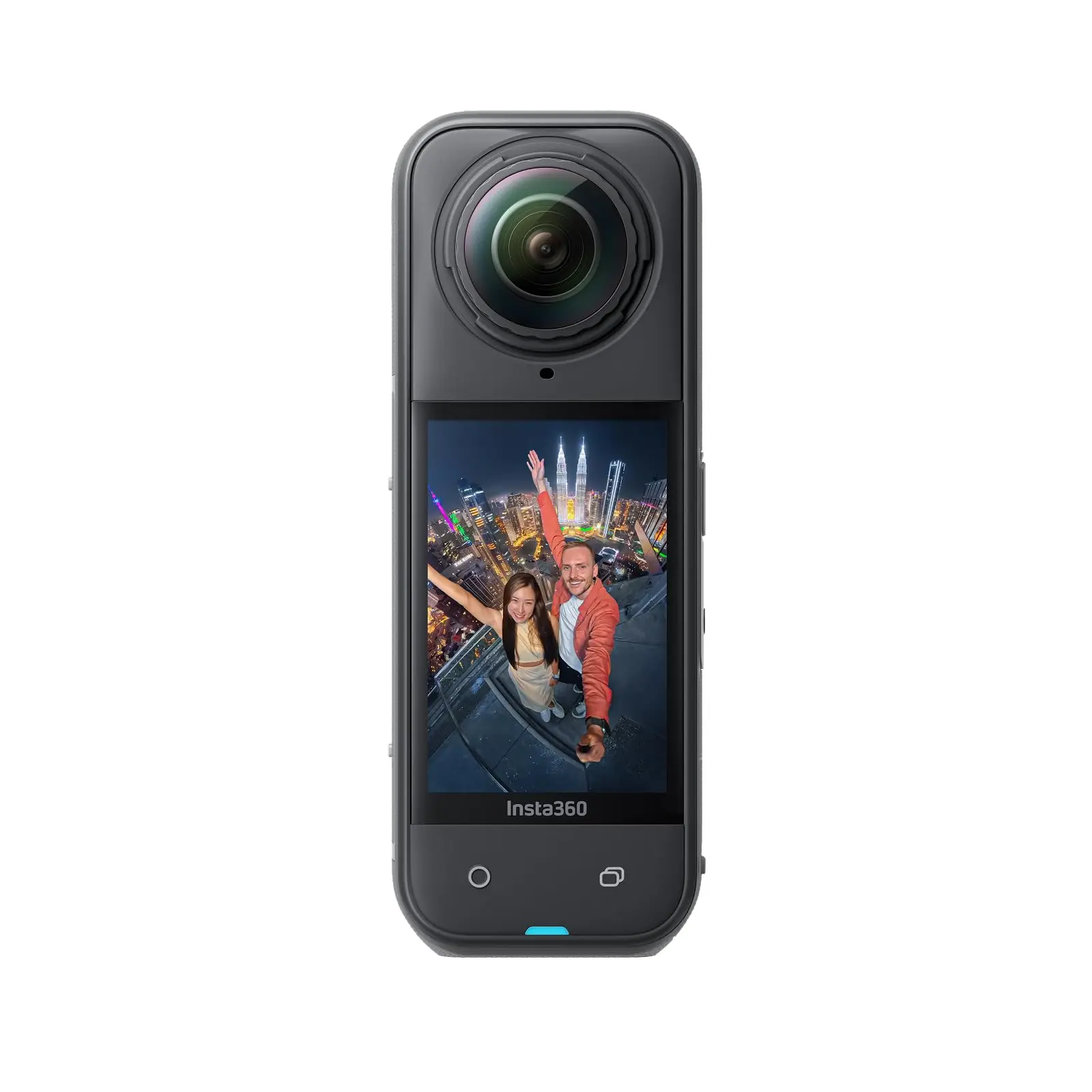 Insta360 X5 360° Camera, 8K Waterproof Action Camera with Triple AI Chips, Replaceable Lens, Enhanced Low-Light Capture, 3-Hour Battery, Built-in Wind Guard