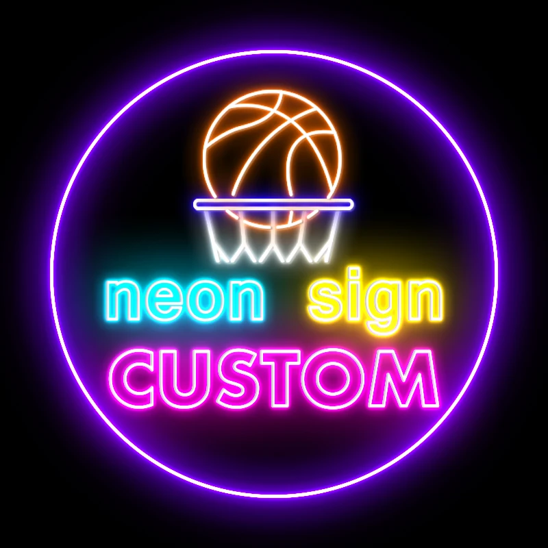 Custom Neon Signs DIY LED Neon Lights Sign Name Gym Business Logo Solan Wed Bar Party Salon DropShipping Outdoor Waterproof