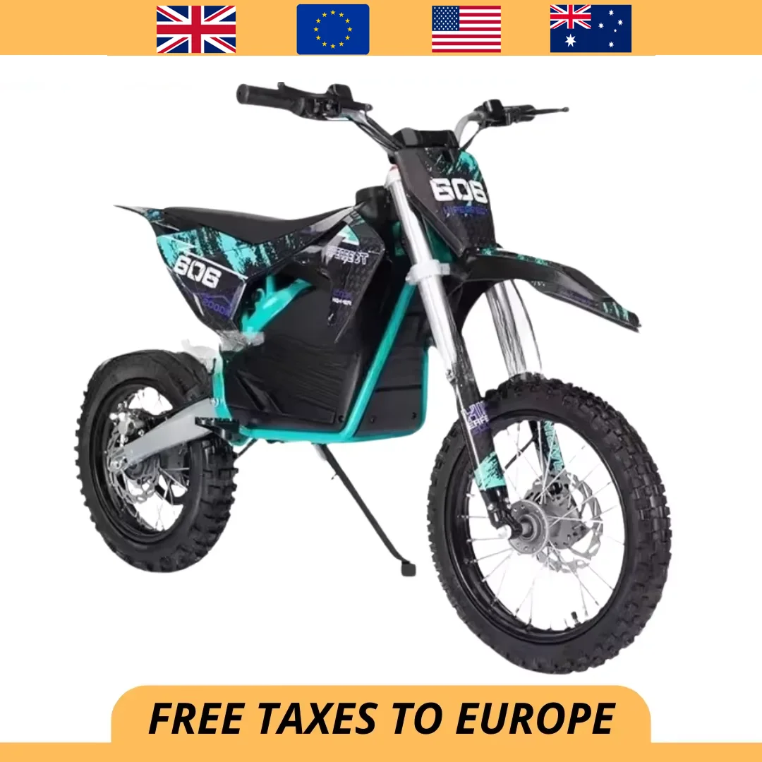 Producción de fábrica, coche eléctrico de dos ruedas, motocicleta de motocross, motor de 60v1500 vatios y 2000 vatios