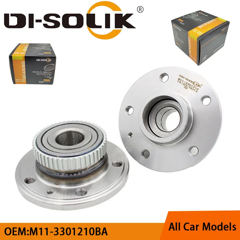 

DI-SOLIK Auto Car Parts Rear Wheel Hub Bearing Assembly M11-3301210 M11-3301210BA DACF3213667 for Chery A3 Saloon 2008-2015
