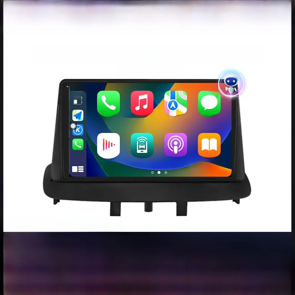 Android 16 voor Renault Megane 3 Fluence Samsung SM3 2008 - 2017 Multimedia Speler DSP CarPlay GPS Autoradio - afbeelding 2