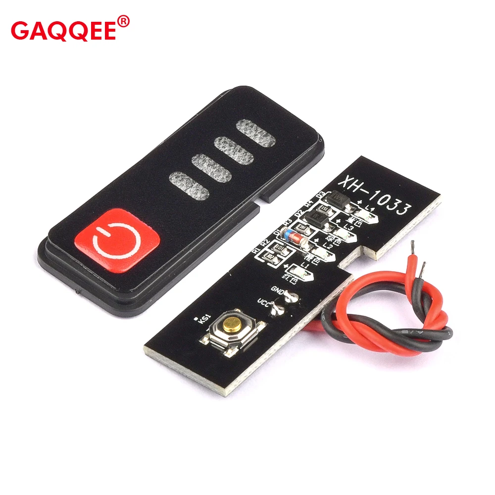 4Pcs 18650 Battery Indicator 18/21V Electrionic Module LED Display Board With Switch Controller 18650 Battery Capacity Indicator