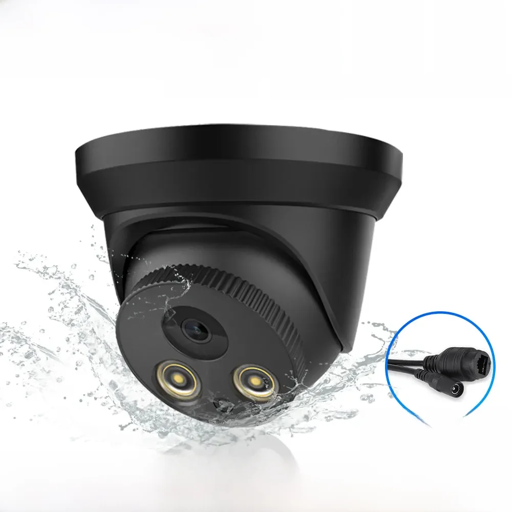 4K Colorvu Ip Camera Kleur Nacht 8mp Ingebouwde Mic Poe Security Cctv Black Bullet Motion Detectie Videobewakingscamera 'S - afbeelding 2