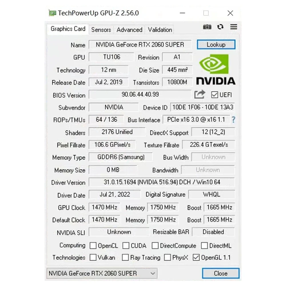 Рисунок 6 - Б/У видеокарты NVIDIA GeForce RTX2060