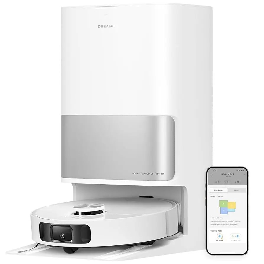 

БЫСТРАЯ ПРОДАЖА НОВОГО робота-пылесоса и швабры DREAME L10s Ultra Gen 2 — всасывание 10 000 Па
