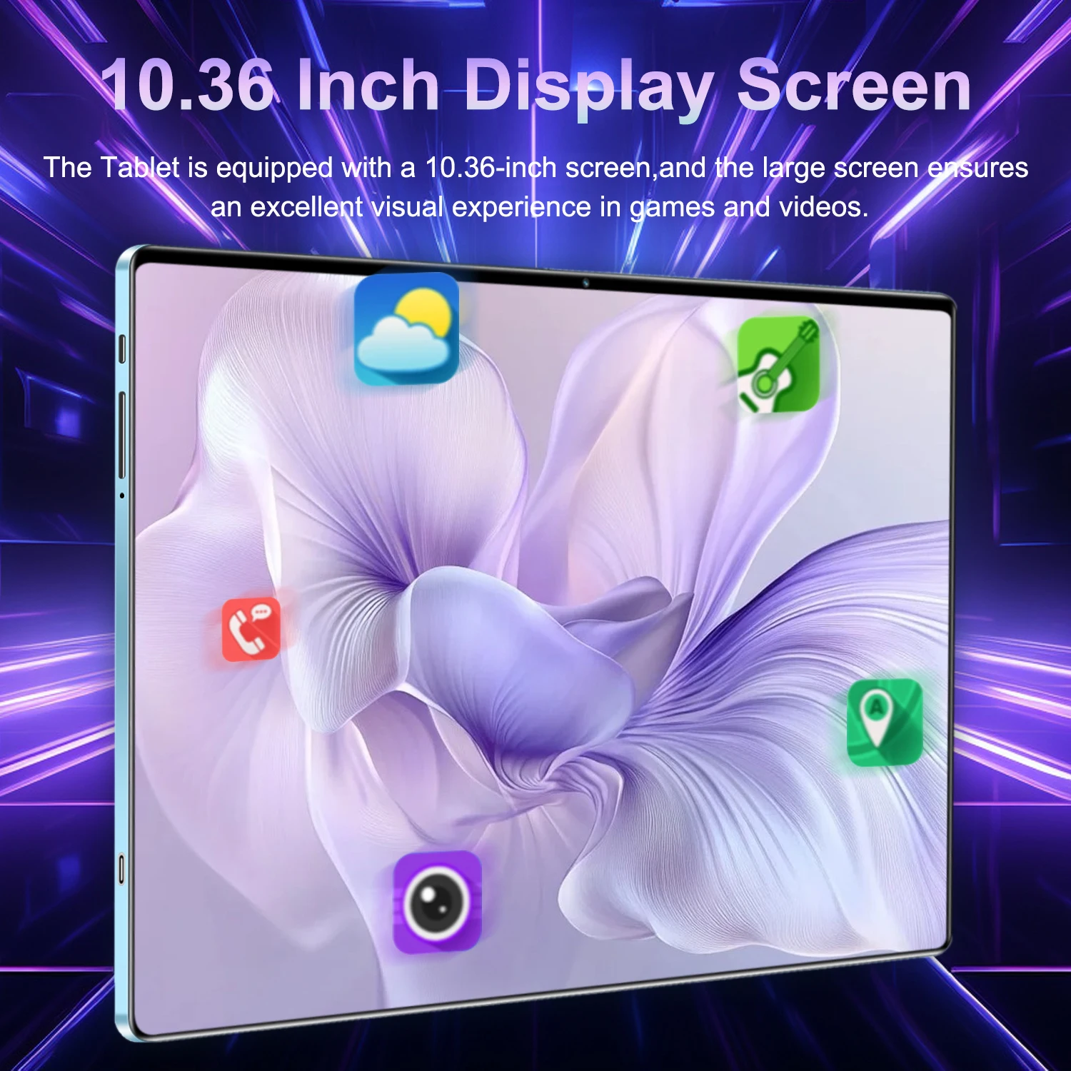 Imagen 4: Nueva Tablet 5G Android de 10.36 Pulgadas, 16 GB de RAM, 1 TB de ROM, Cámara Dual de 16 MP + 32 MP, Android 13.0, 20000 mAh, 14 Núcleos, Doble SIM, Red WIFI
