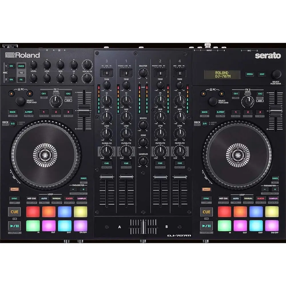

БЕСПЛАТНАЯ ДОСТАВКА НА мобильный DJ-контроллер Roland DJ-707M Pro с Serato DJ Pro