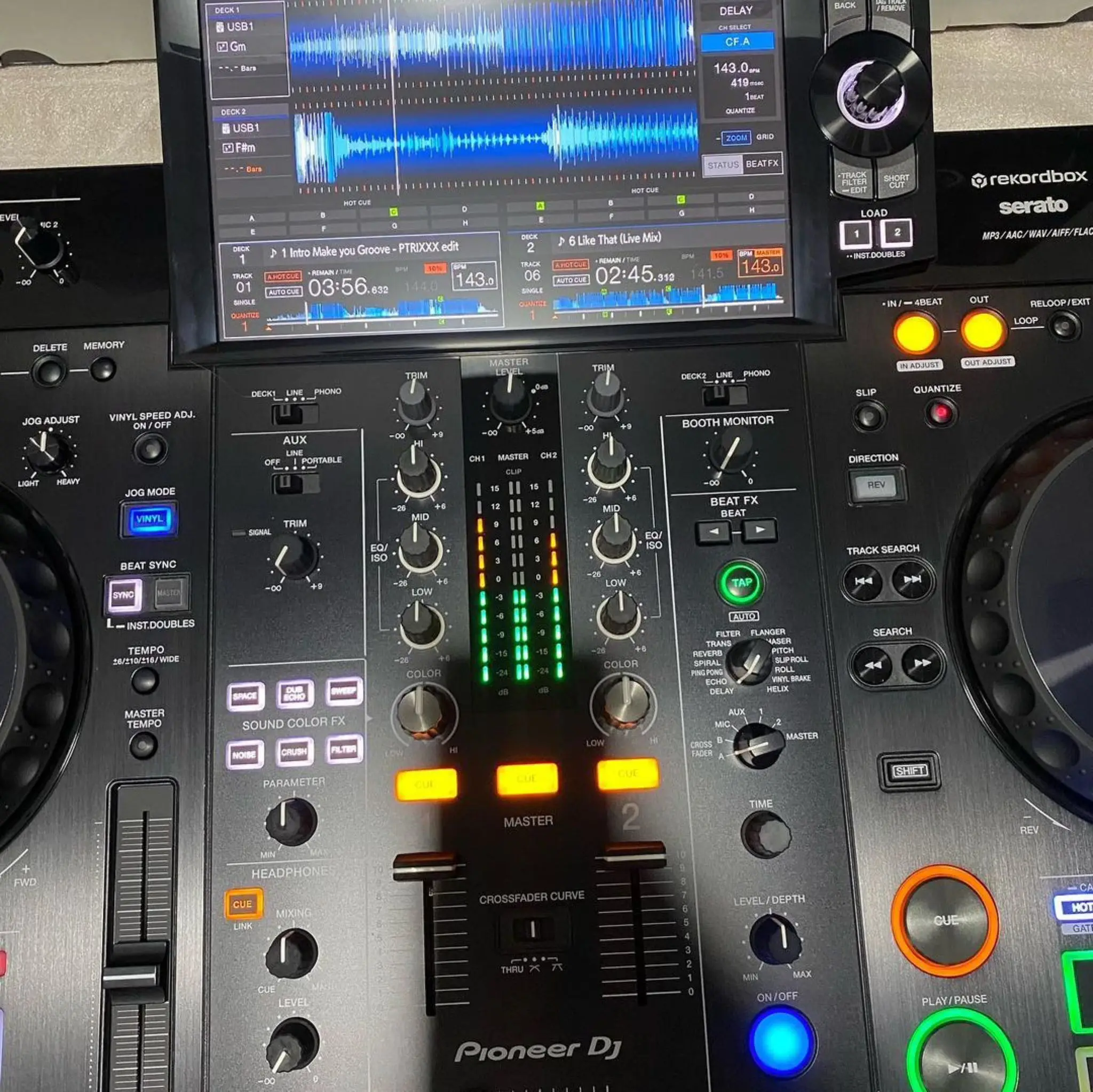 أفضل بيع Pioneers DJ XDJ-RX3 نظام DJ الرقمي الكل في واحد شحن مجاني