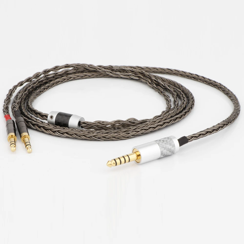 

Hifi 4 Pin Xlr 4.4 2.5mm16 Cores Headphone Earphone Cable For 3.5 Hifiman Ananda Sundara HE1000se HE6se He400 Z7M2