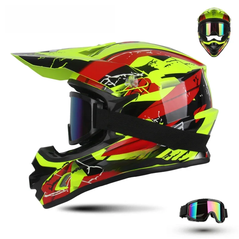 DOT dorosłe kobiece męskie kaski motocykle Kask Cross Downhill Soporte Casco Off Road kask wyścigi klasyczny motocykl oryginalny — zdjęcie 2