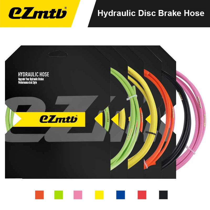 EZMTB Bicycle Hydraulic Disc Brake Cable 4-Layer Kevlar Housing Oil Tube Pipe for SHIMANO MAGURA SRAM AVID MTB Bike Brake Hose