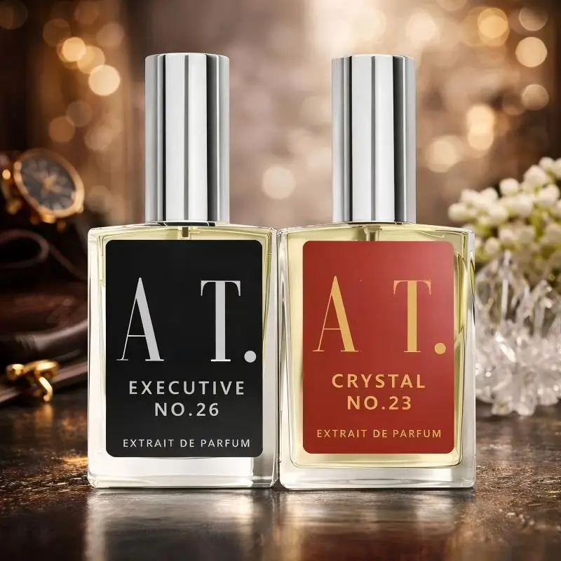 ALT ALT Fragrances Executive No.26 & Crystal No.23 Extrait de Parfum Set, 2×3.4 Fl oz Woody Fruity & Amber Floral Unisex Perfume Collection - Aliexpress Deal