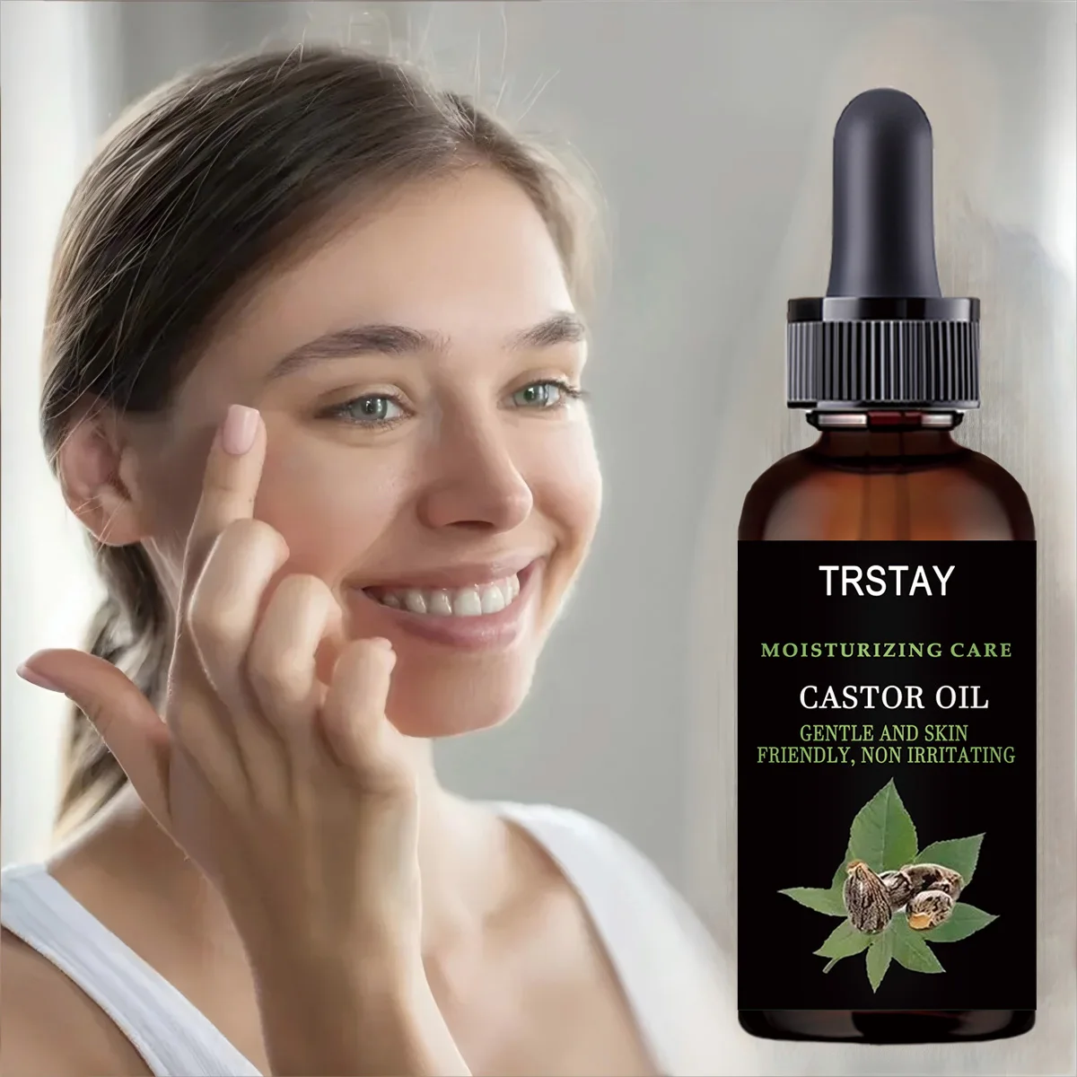 Moisturizing Eye Essence Lightweight Non Greasy Brightens Under Eye Area All Skin Types Quick Absorption Deeply Nourishes Reduce - Image 5