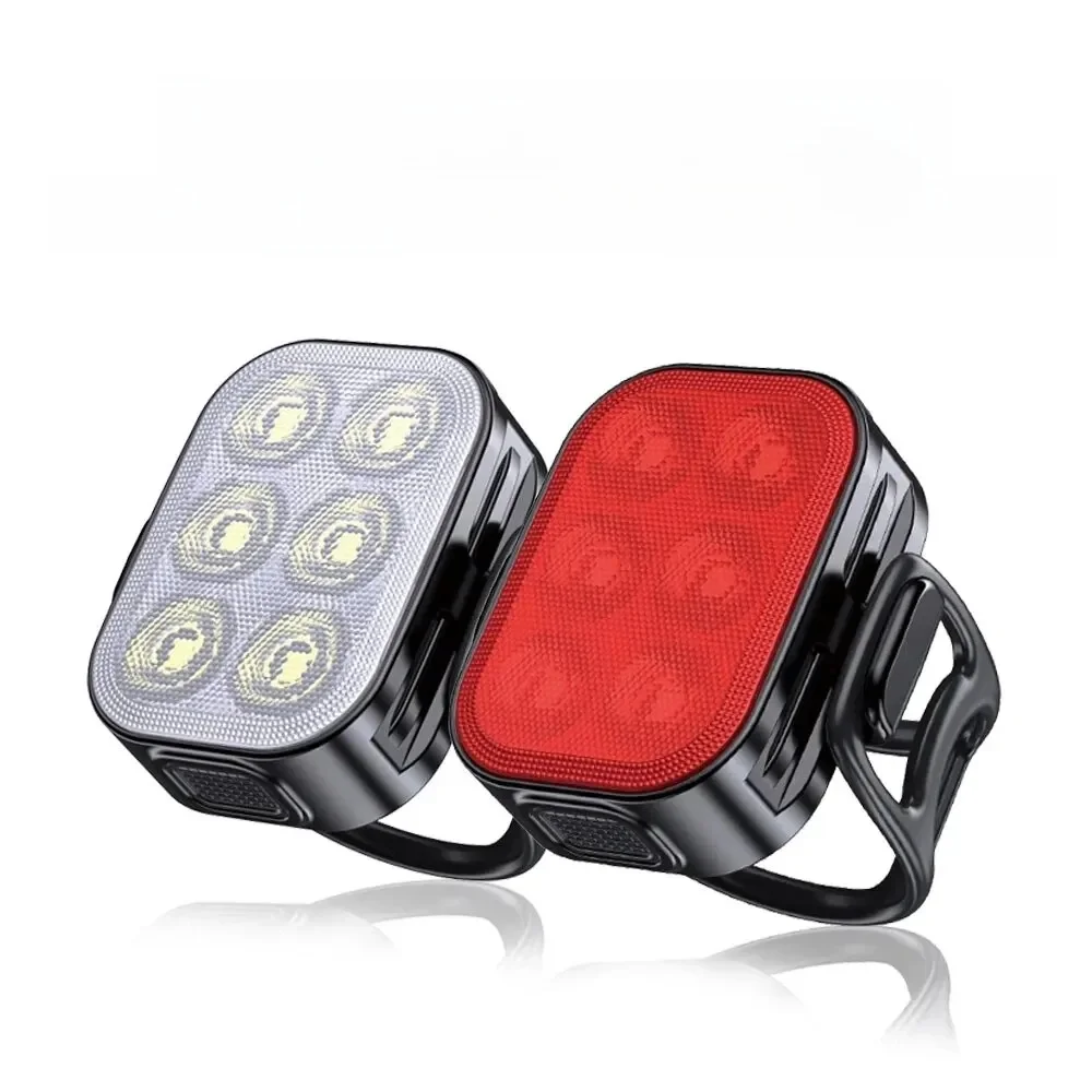 AliExpress CYCLAMI 500 Lumens Bicycle Headlight Tail Light MTB Road Bike Bright Flashlight Cycling Waterproof LED 12H Working Time Type-C