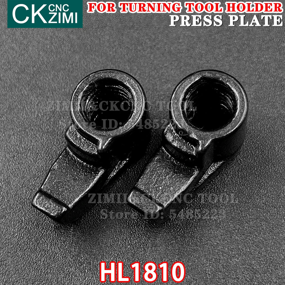 10 stuks HL1810 Drukplaat persplaat CNC metalen draaibank Draaigereedschap accessoires onderdeel Voor externe draaigereedschaphouder CNC-gereedschappen messenbalk Drukplaat