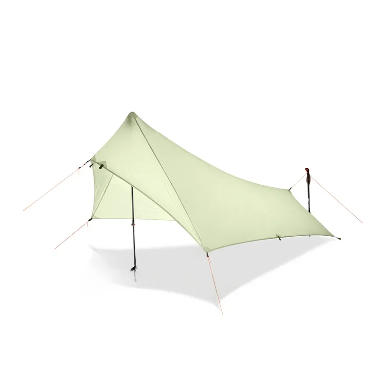 FLAME'S CREED 20D silikonowa powłoka Nylon ultralekki deszcz latać namioty na zewnątrz camping lekki tarp — zdjęcie 2