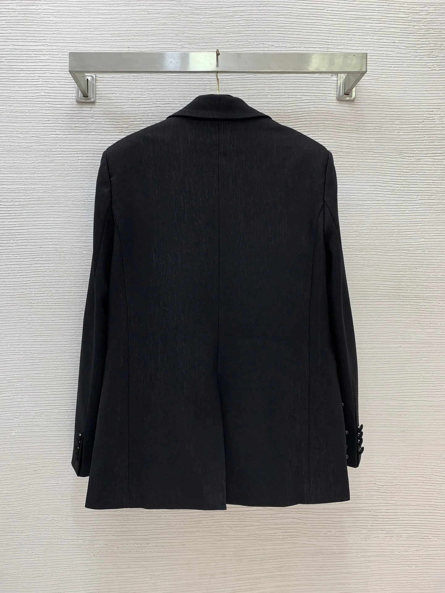 

25SS autumn and winter women's double row four button flip pocket loose and fashionable suit jacket LH233