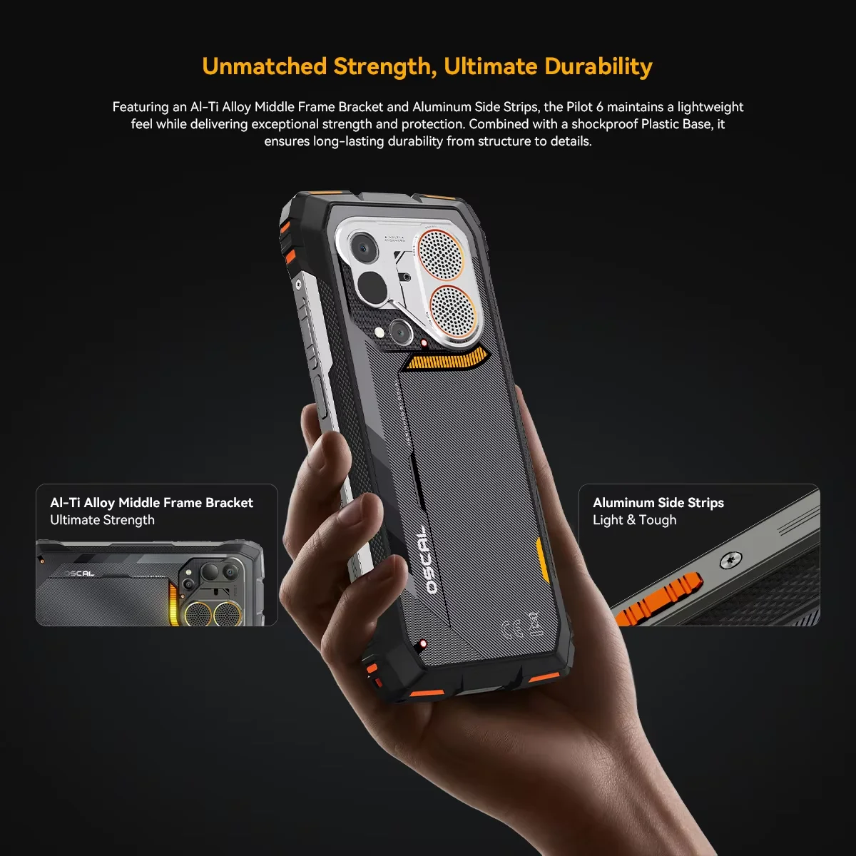 Blackview OSCAL PILOT 6 10000mAh 6.67インチ 120Hz スマートフォン
