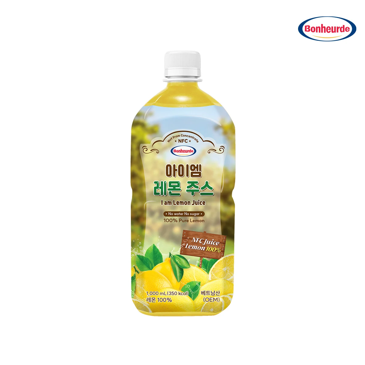 BONELL DIMM Lemon Juice Raw Lemon Juice 100% NFC Juiced high ball 1L(1000ml) X 1 bottle