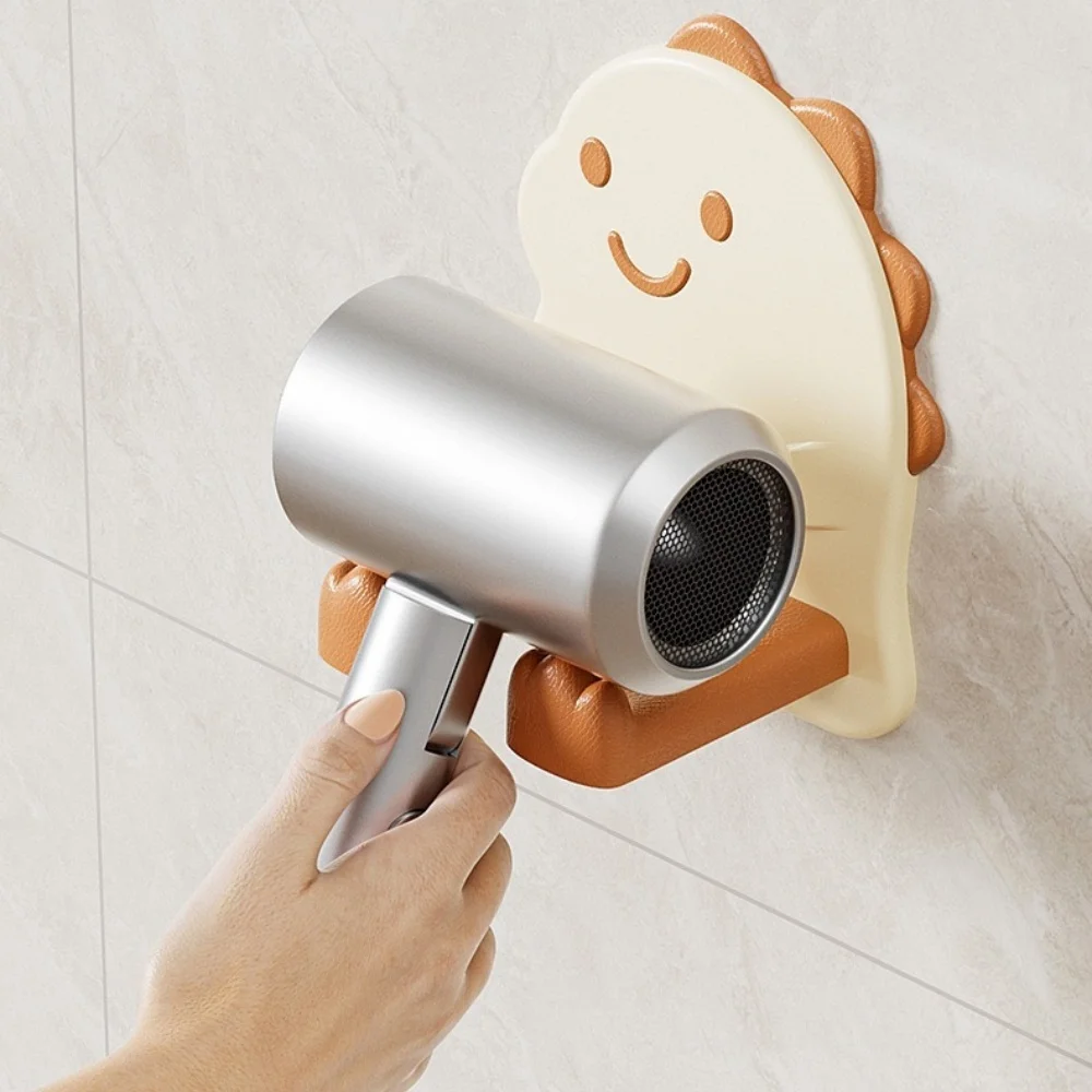 FLE Haartrocknerhalter zur Wandmontage, selbstklebender Föhnhalter aus Edelstahl für Dyson Supersonic Haartrockner, Weiß