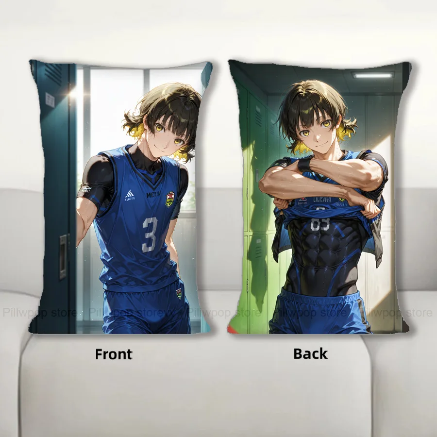 

Dakimakura аниме бачира (синий замок) наволочка для тела диванная подушка двухсторонняя наволочка с принтом 40X60 см