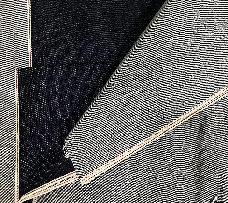 14oz Affordable Motorcycle Jeans Cloth Stock Selvedge Denim Fabric Trendy Selvage Jean Material W66135A