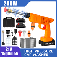 20Bar Cordless High Pressure Cleaner Washer 200W Spray Water Gun Car Wash Pressure Water Cleaning Machine for Makita 21V Battery