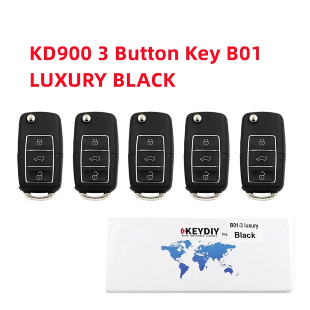 

5 шт./лот KD B01 роскошный черный для KD900/KD MINI/KD-X2 Key программатор серии B пульт дистанционного управления