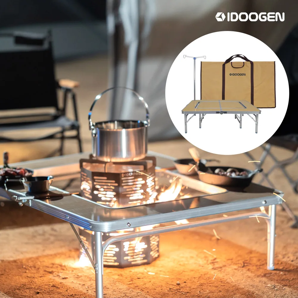 idoogen 2in1 BBQ Camping Table