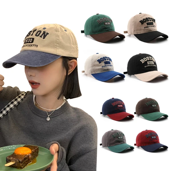 Boston 1630 Baseball Cap Ball Cap Comforstable Wear Sports Accessories for Men and women couples