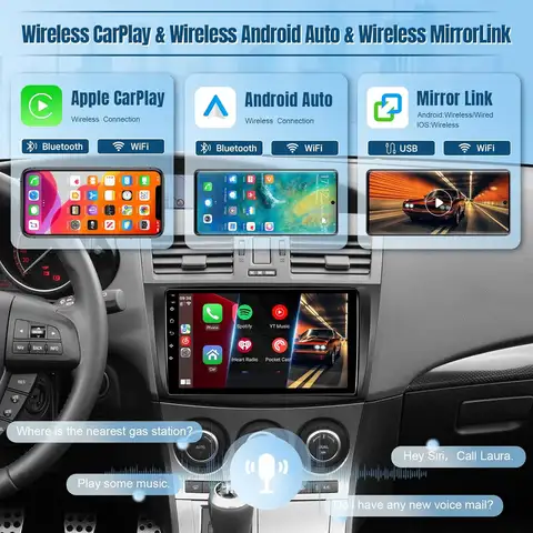 10 best selling car radio android mazda 3 - №5