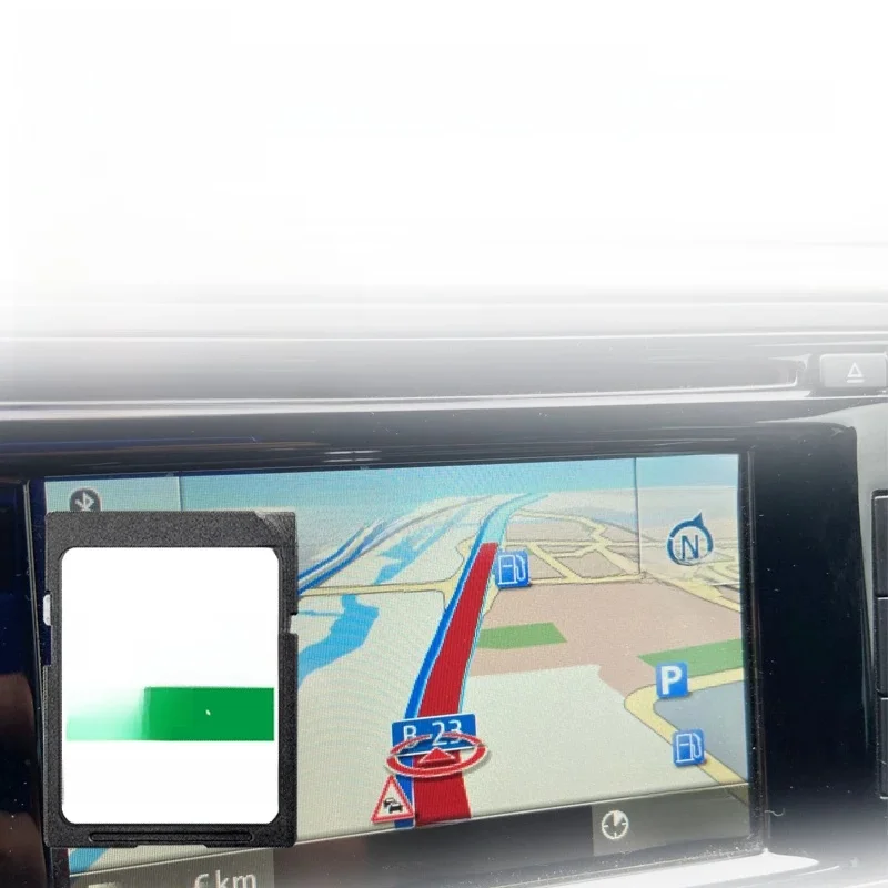 for Fabia Roomster Octavia Superb Car Navigation with RNS 315 Amunsted + 2021 SD Card Europe UK Maps 3AA919866A GPS Speedometer